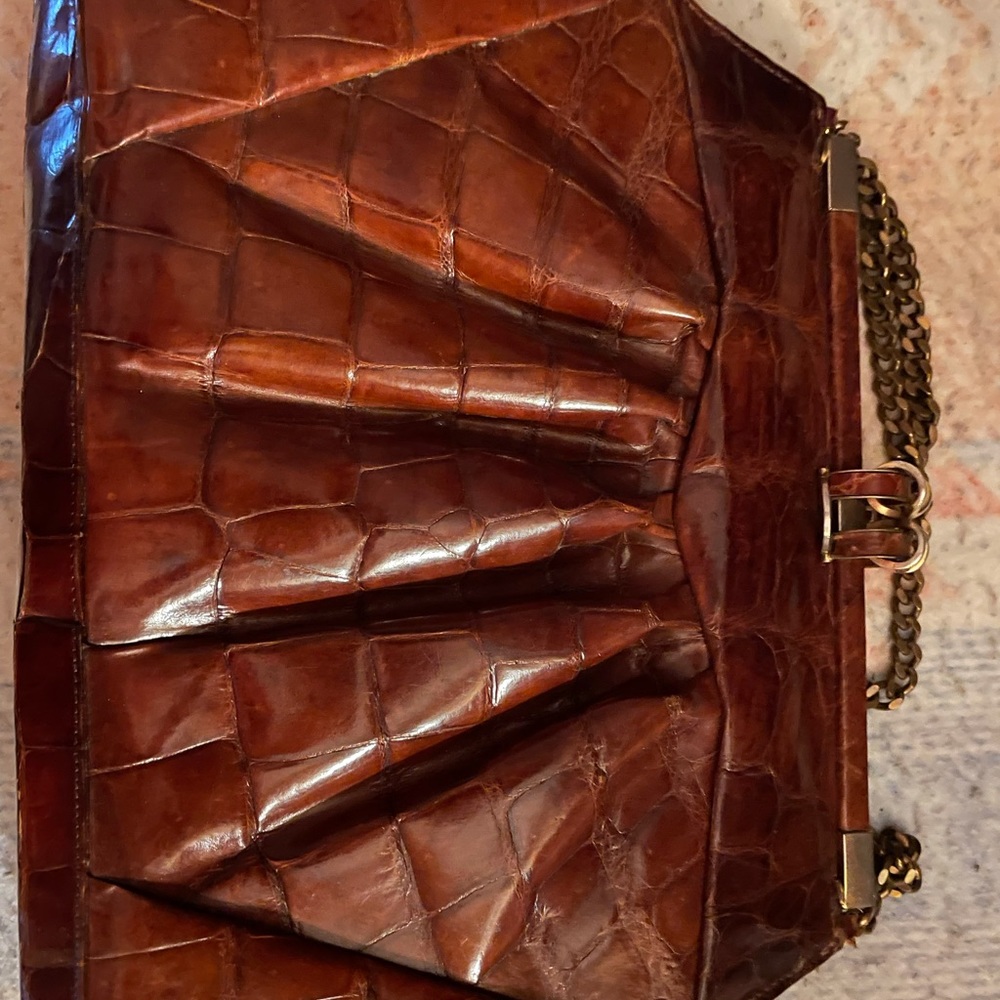 VINTAGE CROCODILE PURSE